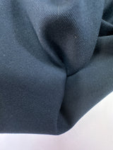 Blue Cotton Elastane Twill Suit Fabric