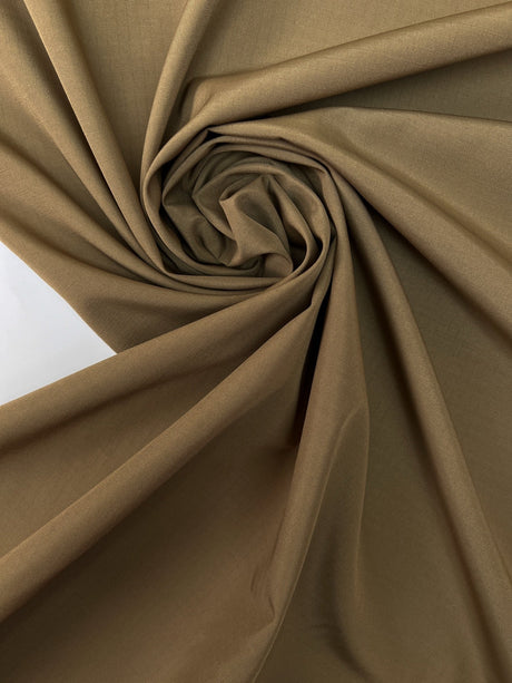 Wool Ripstop Fabric Green Shades