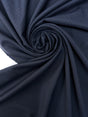 Cotton Polyamide Jacquard Fabric Blue Black