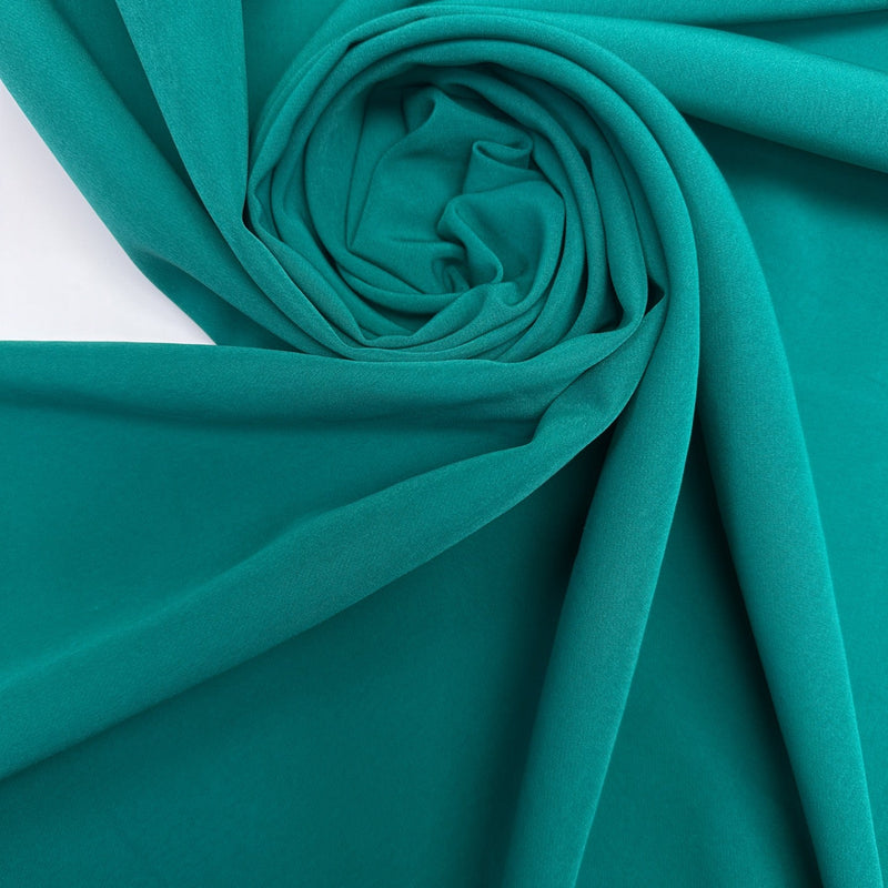 Polyamide Elastane Crepe Green Blue
