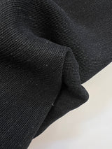 Black Cotton Woven Casualwear Fabric