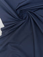 Blue Viscose Blend Jacquard