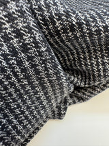 Cotton Checked Houndstooth Fabric