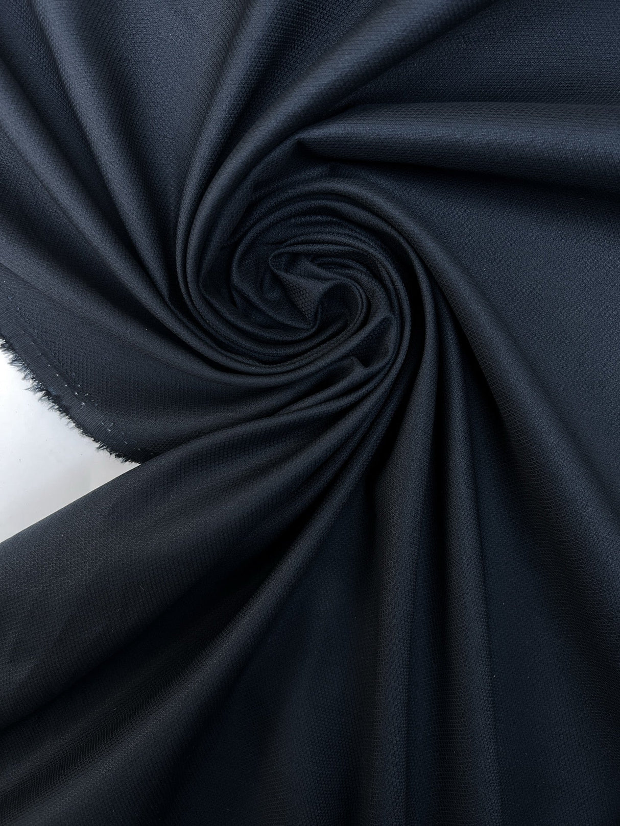 Cotton Blue Black Fabric