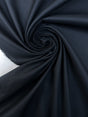 Cotton Blue Black Fabric