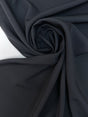 Black Polyamide Twill Suit Fabric
