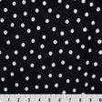 Cuddle Fabric Black Dot 58-60"