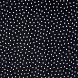 Cuddle Fabric Black Dot 58-60"