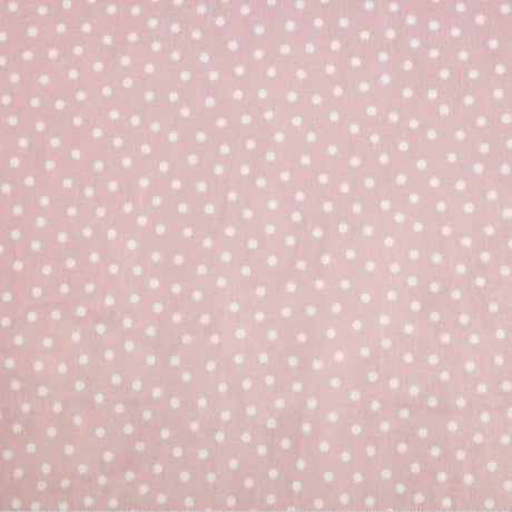 Cuddle Fabric Digital Rosewater Dot 58-60"