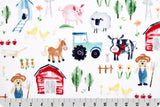 Cuddle Fabric Farmer Ted Digital Multi 58/60"