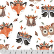 Cuddle Fabric Digital Multi Leaf Me Be