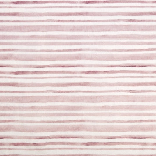 Cuddle Fabric Digital Rosewater Stripe 58-60"
