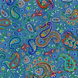 Cotton Fabric Boho Wave Multi 44/45" Width