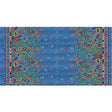 Cotton Embroidery Border Denim Fabric 44/45"