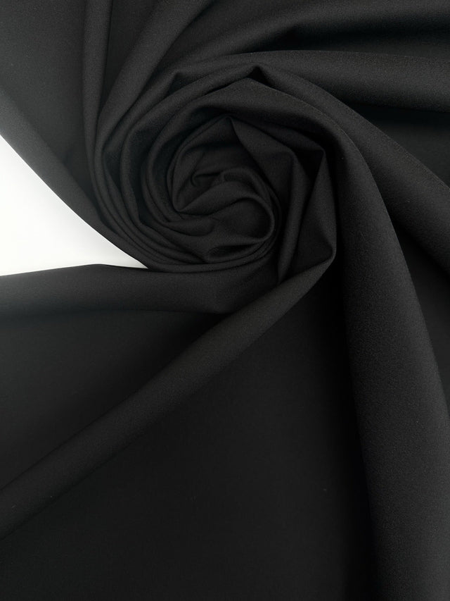 Viscose Elastane Woven Black