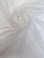 Polyamide Mesh White Stretch
