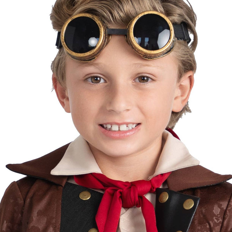 Steampunk themed goggles costume accessory