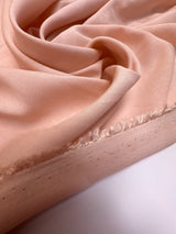 Pink Viscose Plain Woven Fabric