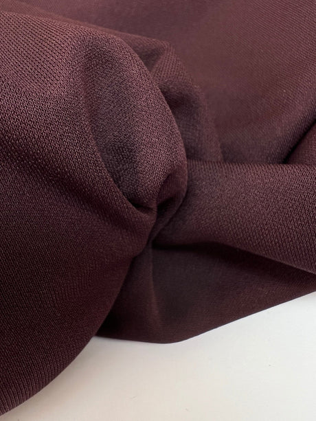 Red Polyester Knitted Fabric