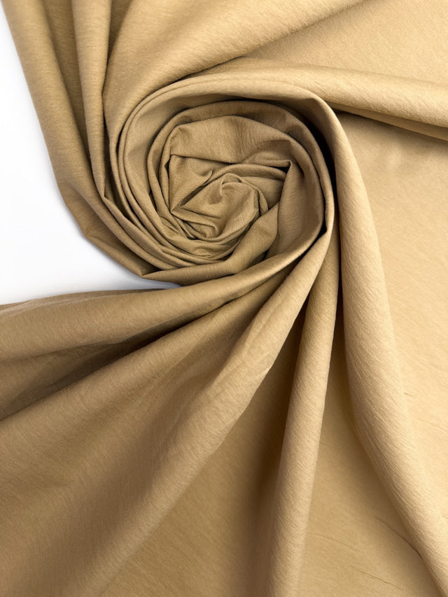 Cotton Polyamide Woven Beige