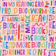 Cotton Print Blush Books Are Magic Fabric 44/45"