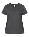 Curvy Collection Women's Fine Jersey V-Neck Tee