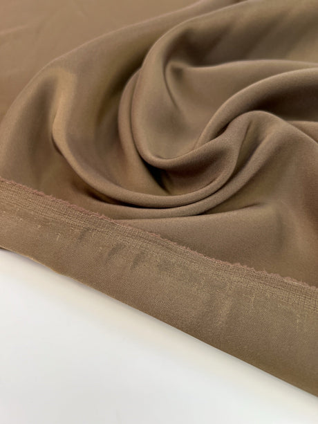 Viscose Lining Twill Brown Shade