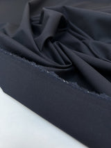 Blue Cotton Virgin Wool Elastane Suit