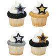 Grad Star Cupcake Rings - 144 ct.