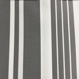 Polyester Canvas Outdoor Fabric Multi Striped Oak