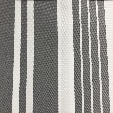 Polyester Canvas Outdoor Fabric Multi Striped Oak