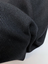 Wool Twill Blue Black