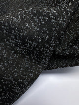 Wool Polyamide Jacquard Brown-Green