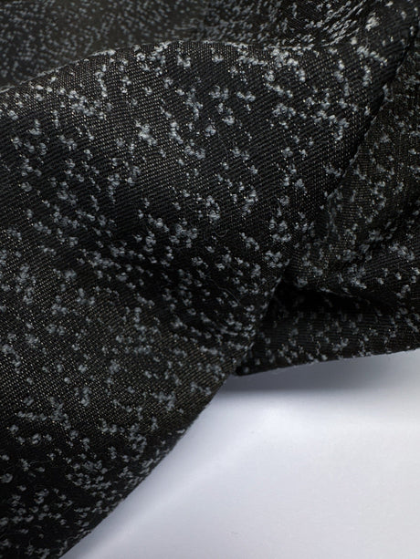 Wool Polyamide Jacquard Brown-Green
