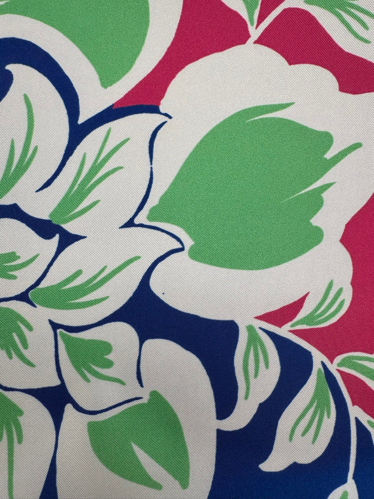 Silk Floral Twill