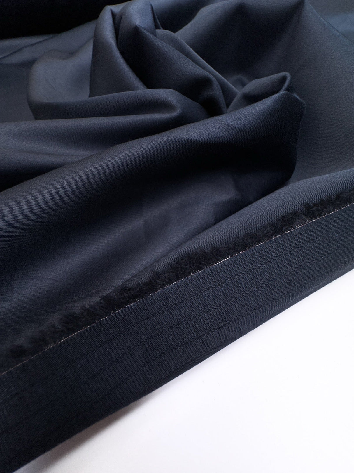 Cotton Viscose Elastane Woven Blue