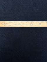 Rayon Blend Woven Geometric Blue