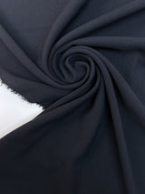 Wool Crepe Fabric Blue