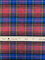 Polyester Tweed Checked Multicolour