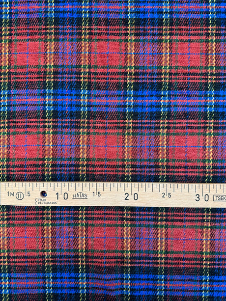 Polyester Tweed Checked Multicolour