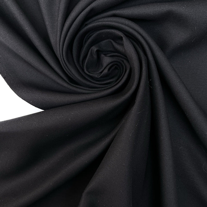 Cotton Twill Blue Black