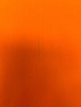 Polyester Cotton Melange Orange Fabric