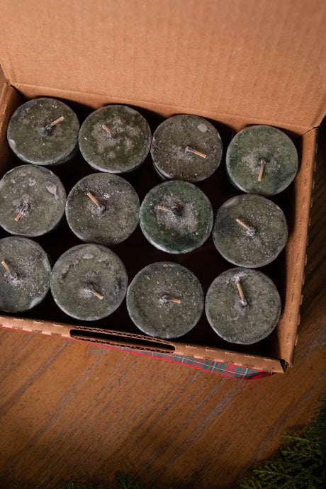 Decorator’s Warehouse Piney Woods Tea Candles - Set of 12