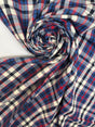 Cotton Tweed Striped Checked