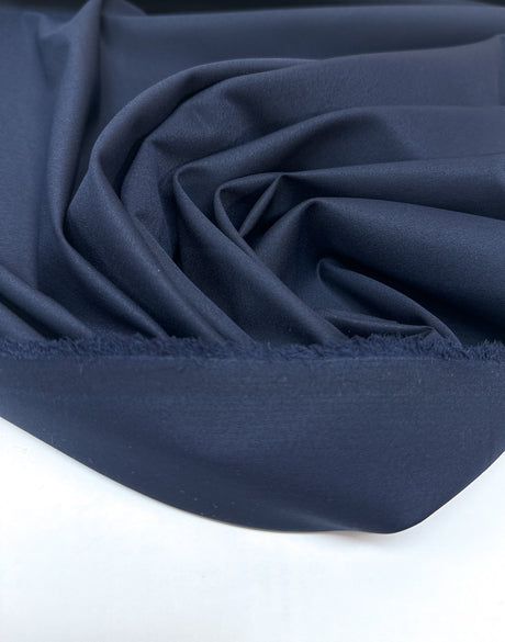 Blue Wool Blend Twill