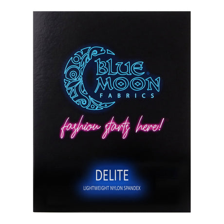 Delite Lightweight Nylon Spandex Fabric - Color Card, 38 Colors (1 Card)
