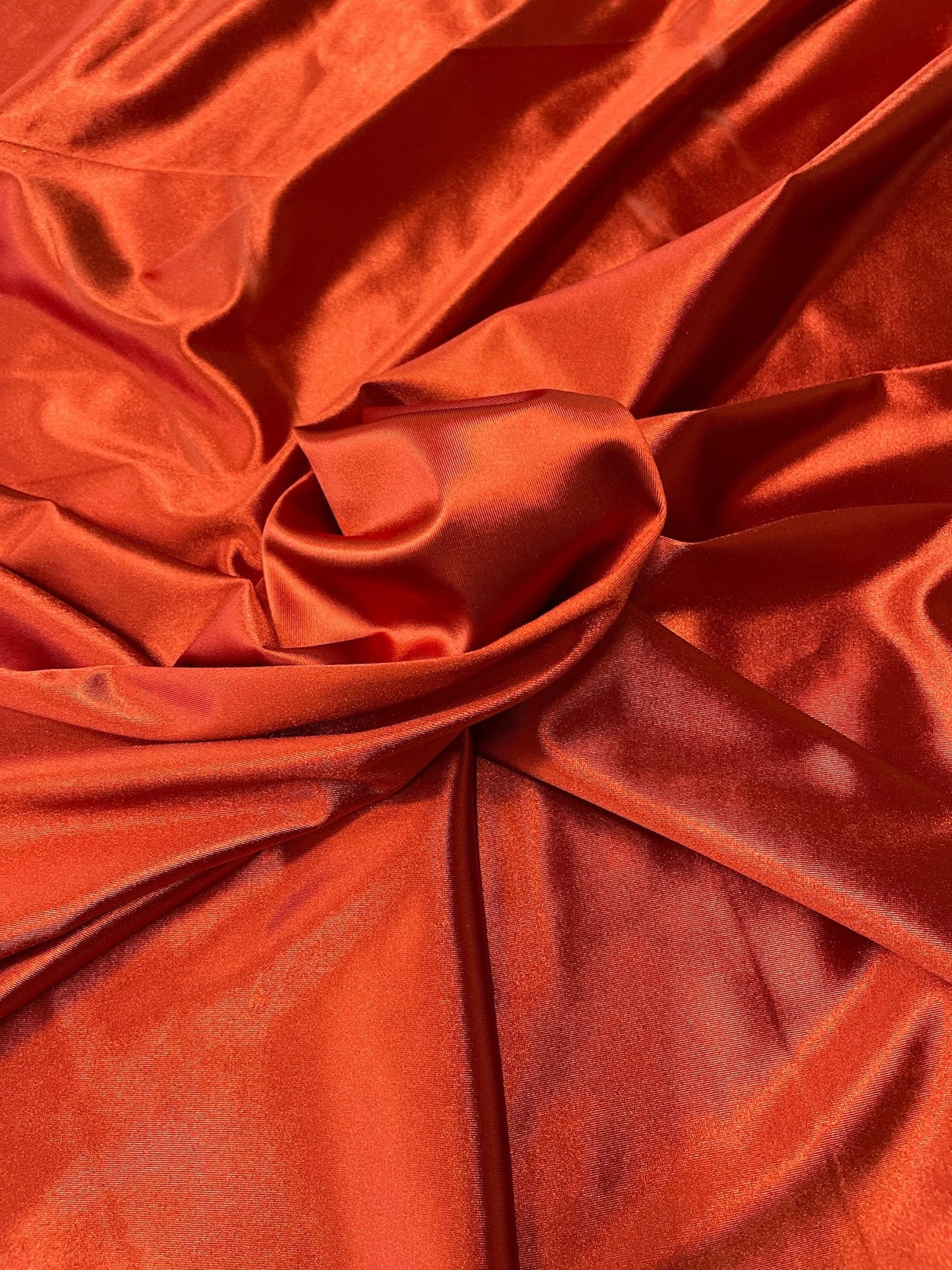 Deluxe Heavy Shiny Polyester Spandex Fabric - 58" Width, Shiny Finish (1 Yard)