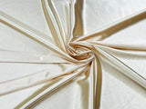 Deluxe Heavy Shiny Polyester Spandex Fabric - 58" Width, Shiny Finish (1 Yard)