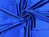 Deluxe Heavy Shiny Polyester Spandex Fabric - 58" Width, Shiny Finish (1 Yard)