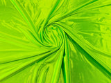 Deluxe Heavy Shiny Polyester Spandex Fabric - 58" Width, Shiny Finish (1 Yard)